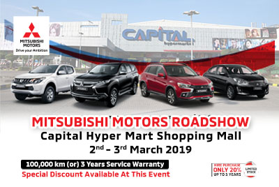 Mitsubishi Motors Road Show – “Capital Hyper Market”